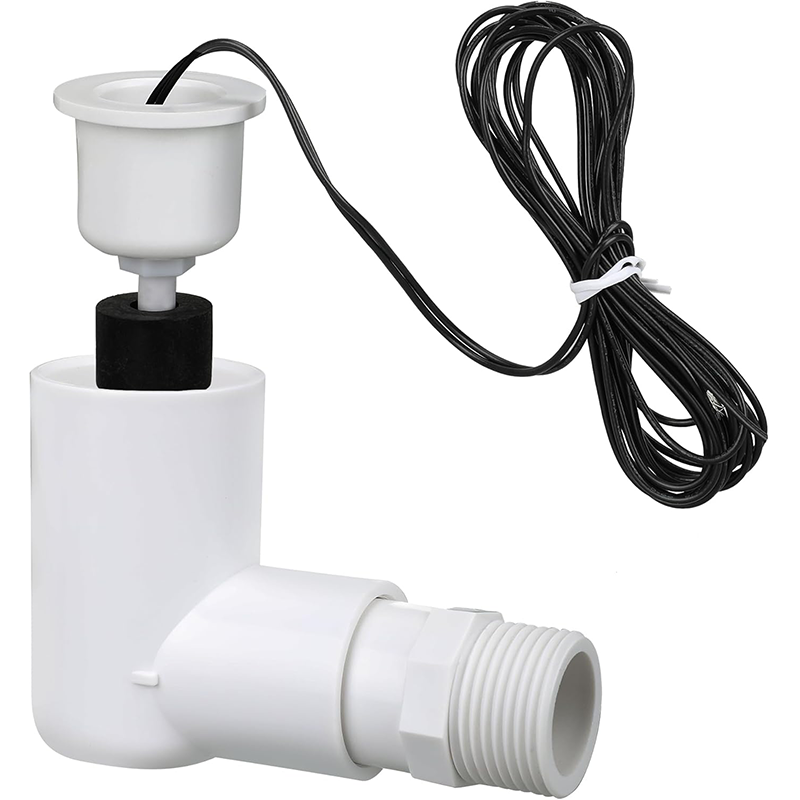Interruptor de flotador de condensado HVAC para drenaje de aire acondicionado: interruptor de seguridad con apagado automático por desbordamiento, diseñado para climas cálidos y húmedos como el de Florida, compatible con la mayoría de los sistemas de aire acondicionado y climatizadores centrales. 2