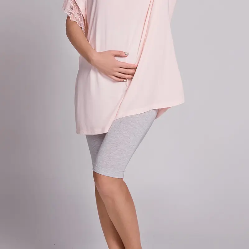 Maternity Cropped Leggings Women Wholesale - 2