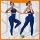 Matching Bra Panty Sets Women Sport Yoga Set - - 1