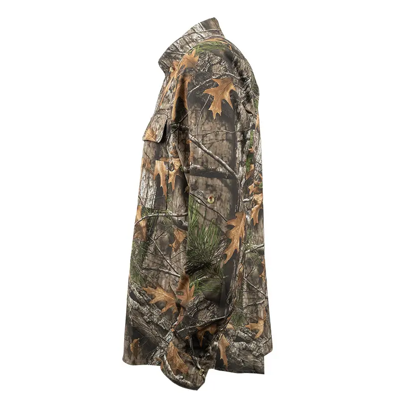 Camo Shirts for Men Loogu Brand Super Tree 100% Polyester 2