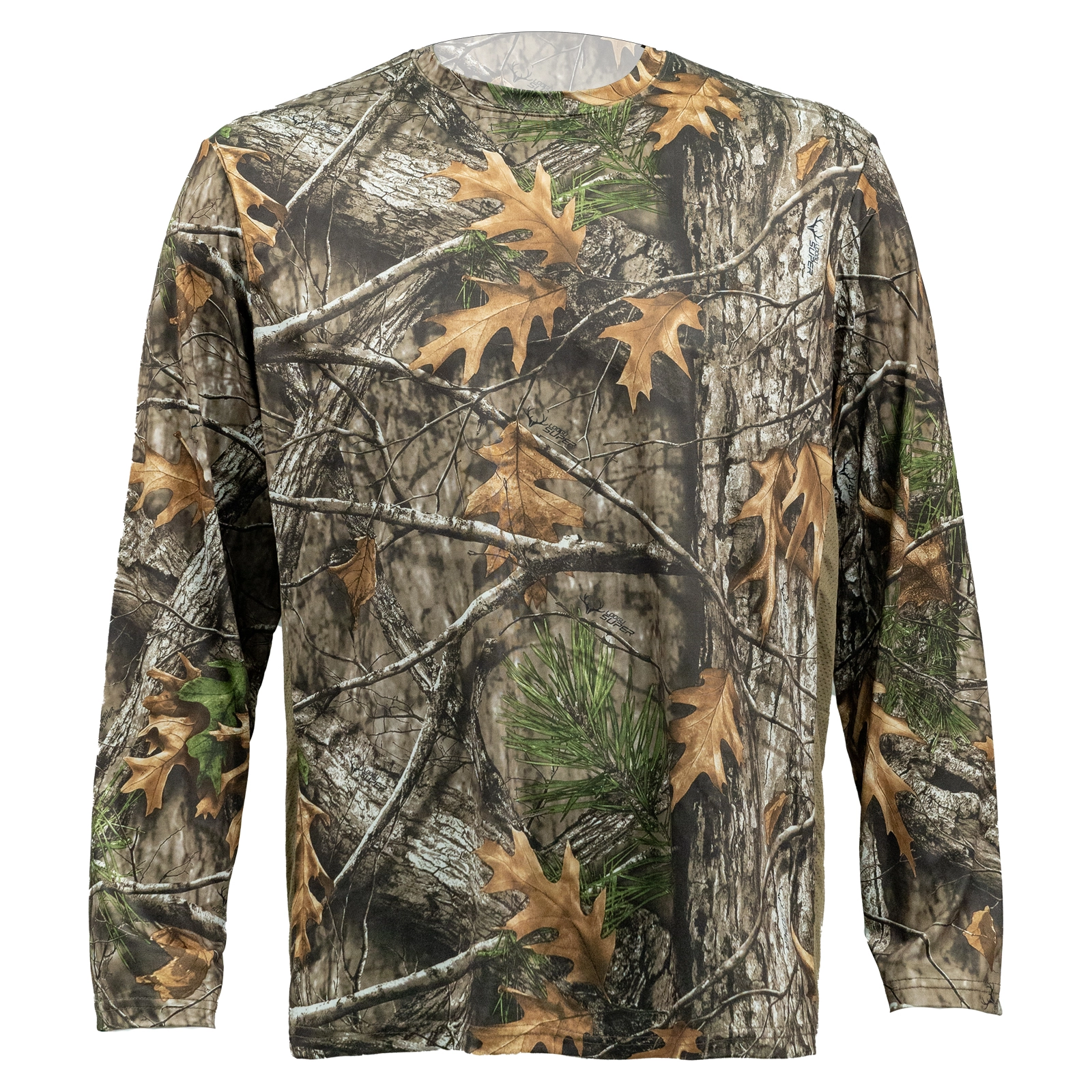 LOOGU Hunting Langarm-T-Shirt Axillary Khaki Super Tree 1