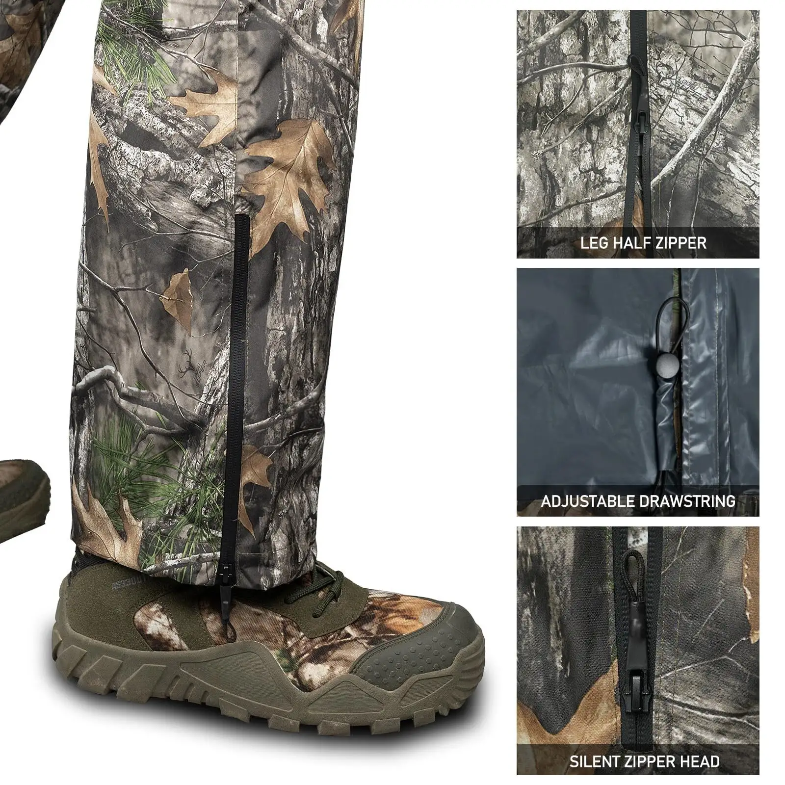 Mens Camo Waterproof Trousers RPPU1LST2 Wholesale - Loogu 4