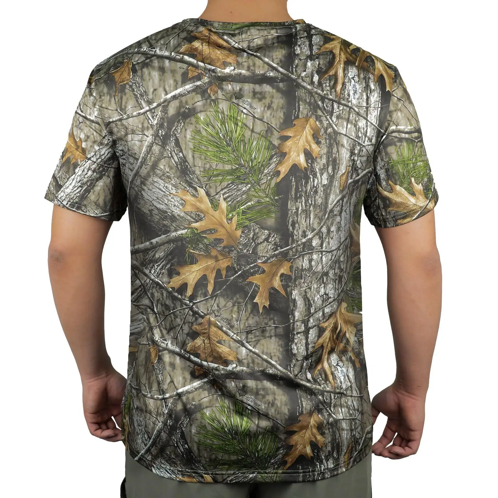 Camo Hunting Shirt Bulk Buy 94% Polyester+ 6% Spandex Loogu 5