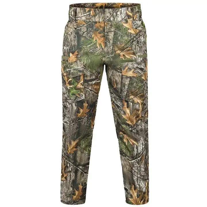 Pantalon De Chasse Vintage PELLA - Taille XL, Camouflage Realtree, Imperméable Doublé, US