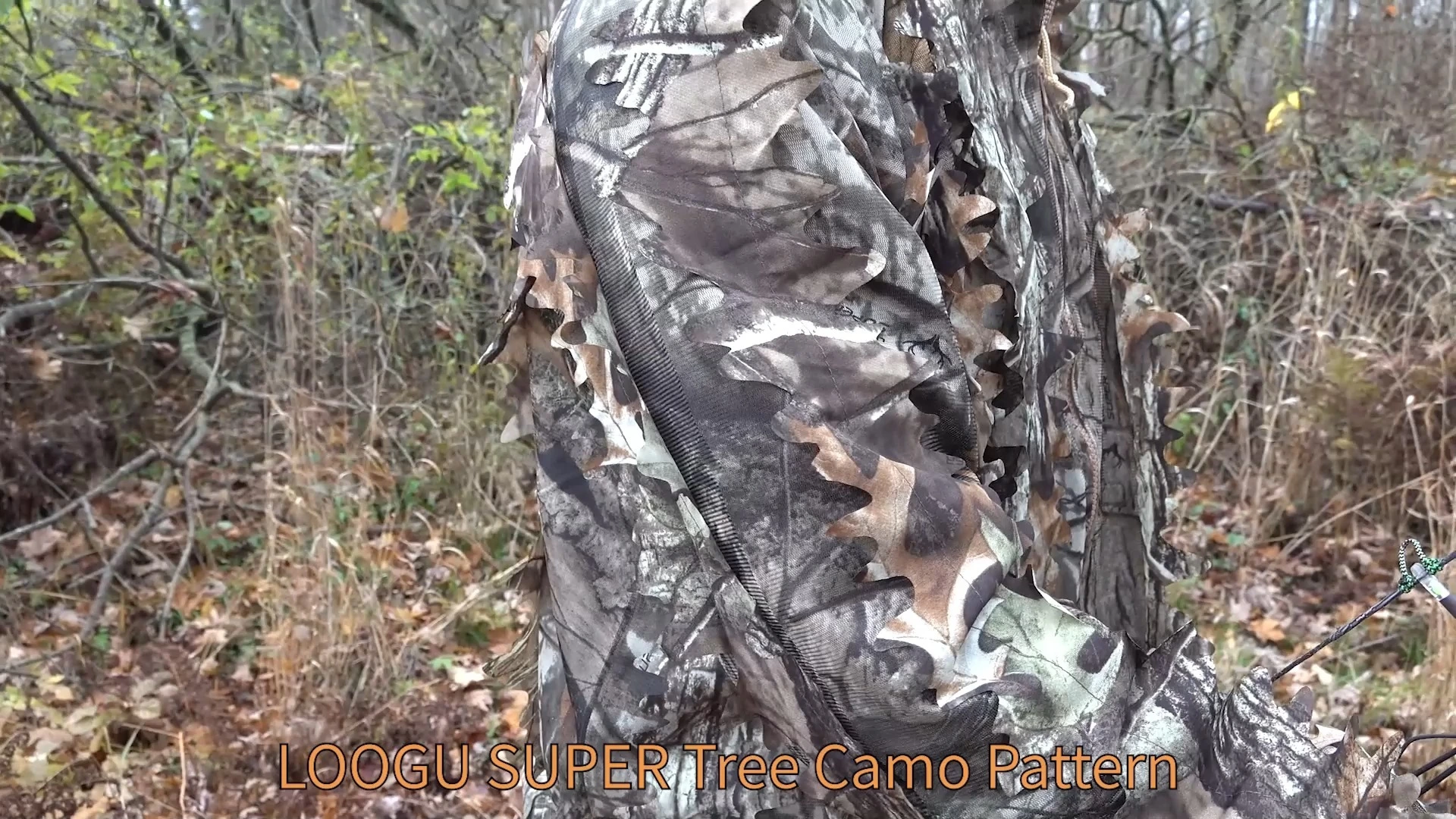 LOOGU Costume Ghillie de chasse Super Tree Camo 1