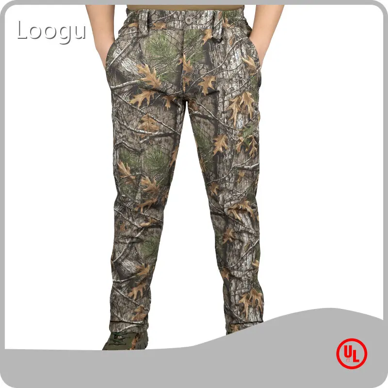 Insulated Camo Hunting Pants Loogu Brand Super Tree HPASLST2 1