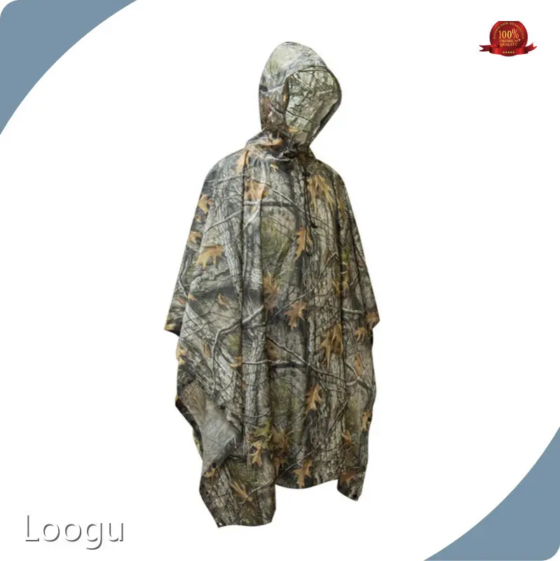 Hot Camouflage Clothing Manufacturers 100% Polyester +PU Loogu Brand 1