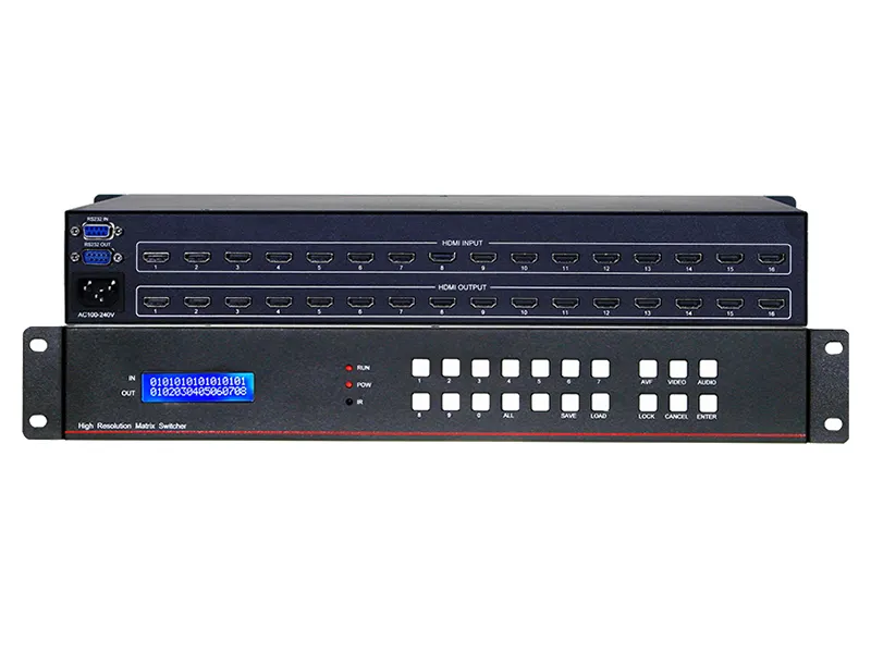 Custom Made Audio Video Matrix Switcher Price List 3