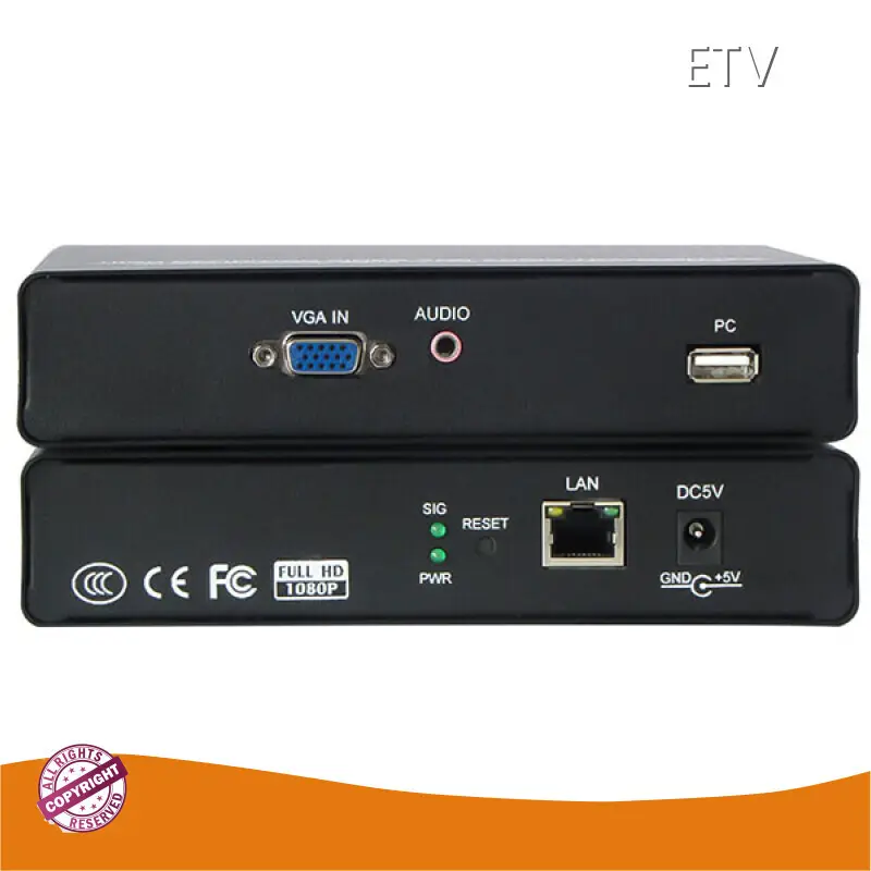 Hdmi Over Fiber Extender - - ETV 1