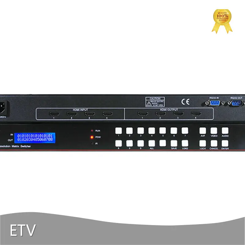 Custom Made Audio Video Matrix Switcher Price List 1