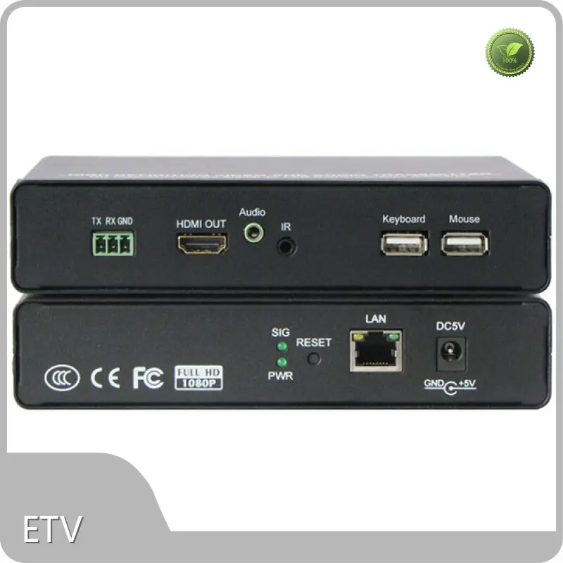 Hdmi Over Fiber Extender by ETV 1