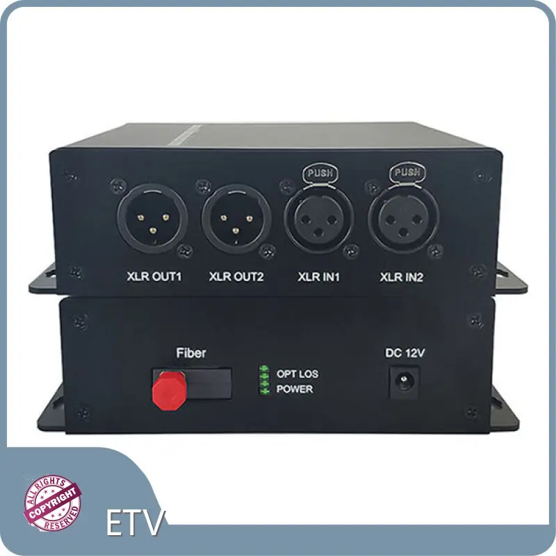 Quality Audio Xlr to Fiber Converter 1