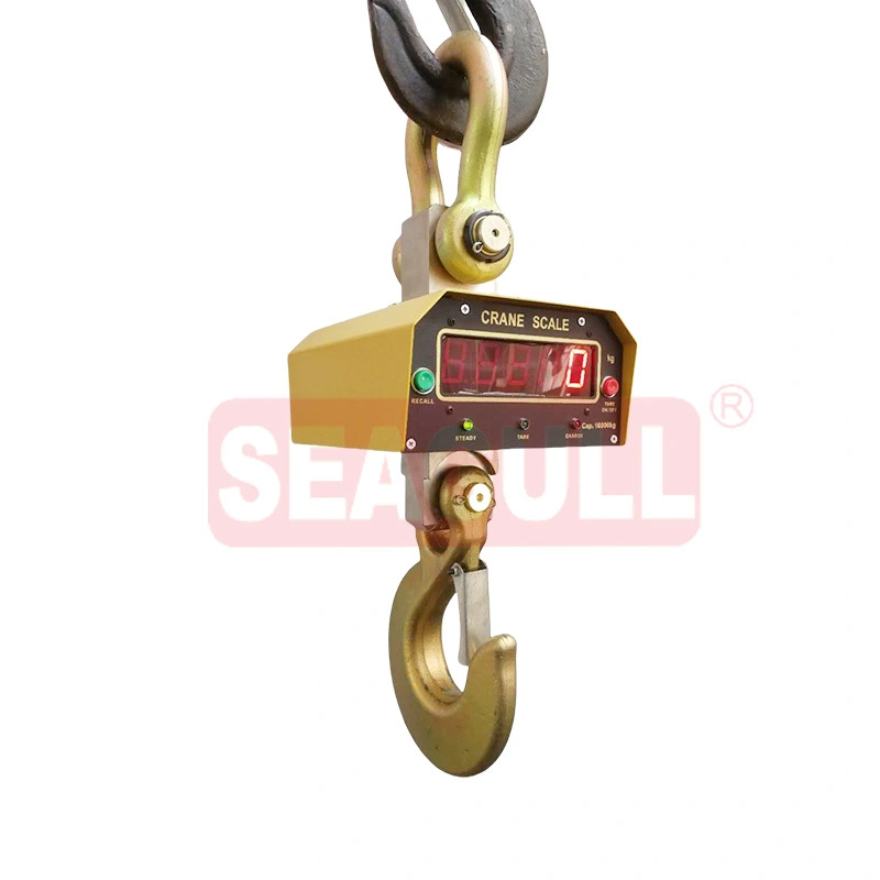 Factory price LED steel electronic crane scale in 1-30ton 1