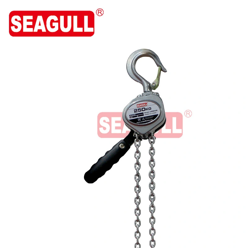 250/500kg aluminum alloy lever gourd with an optional lifting height of 1.5-9m 1