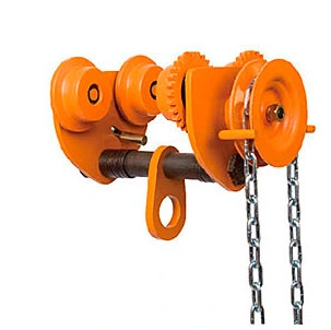 Heavy-Duty Geared Trolley 0.5/1/3/5/10tons` for Industrial Lifting and Moving 1