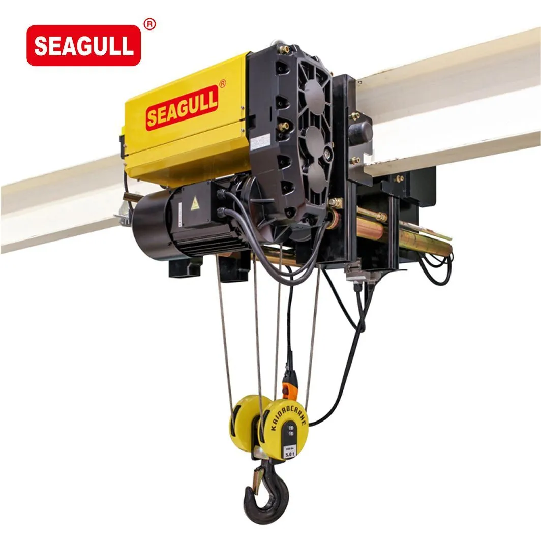 3.2T-20T SEAGULL Single/Double Girder Electric Wire Rope Hoist 1