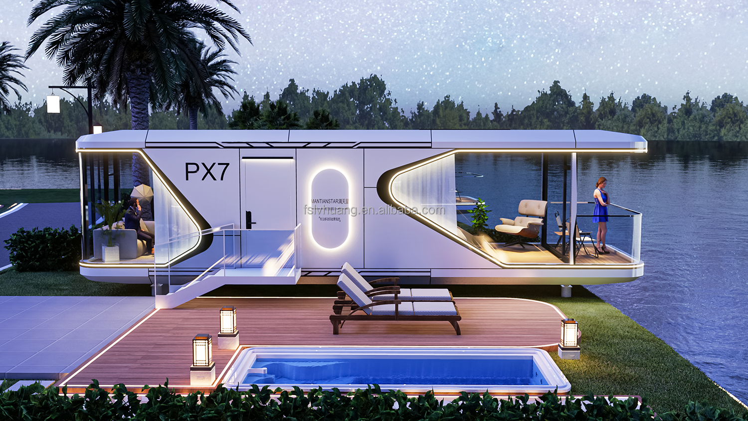 Vessel E7 Prefab House by MANTIANSTAR MANTIANSTAR