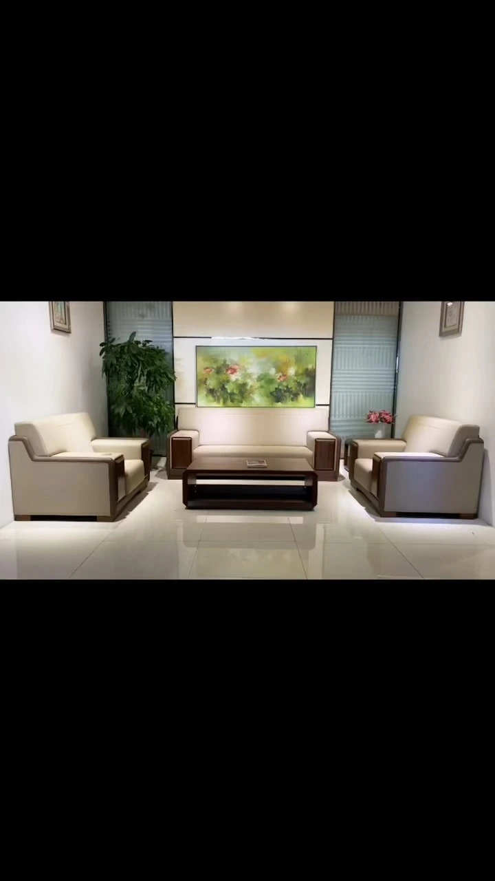 A dignified and atmospheric president's office sofa (S9996) 1