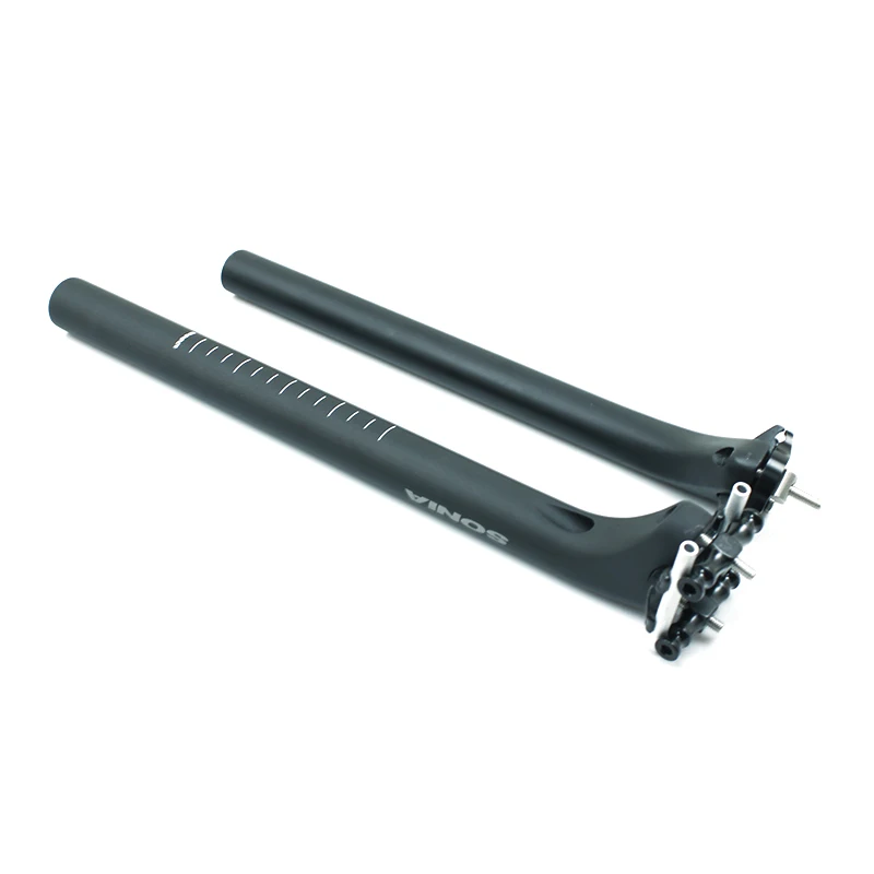 Wholesale Bike Accessories Durable Carbon Fiber Mountain Bike Black Seapost Road Bicycle Mtb Seatpost 5