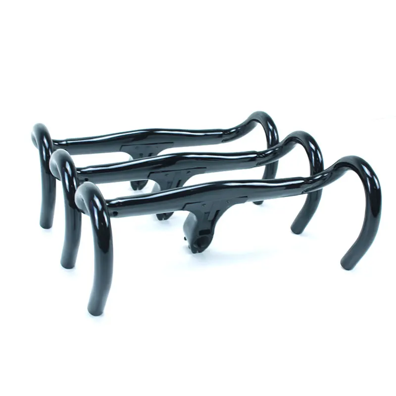 Hot Sale Carbon Gravel Handlebars Fiber T700 Bicycle Handlebar Integrated Carbon All Internal Cable Carbon Handlebars Road Bike 3
