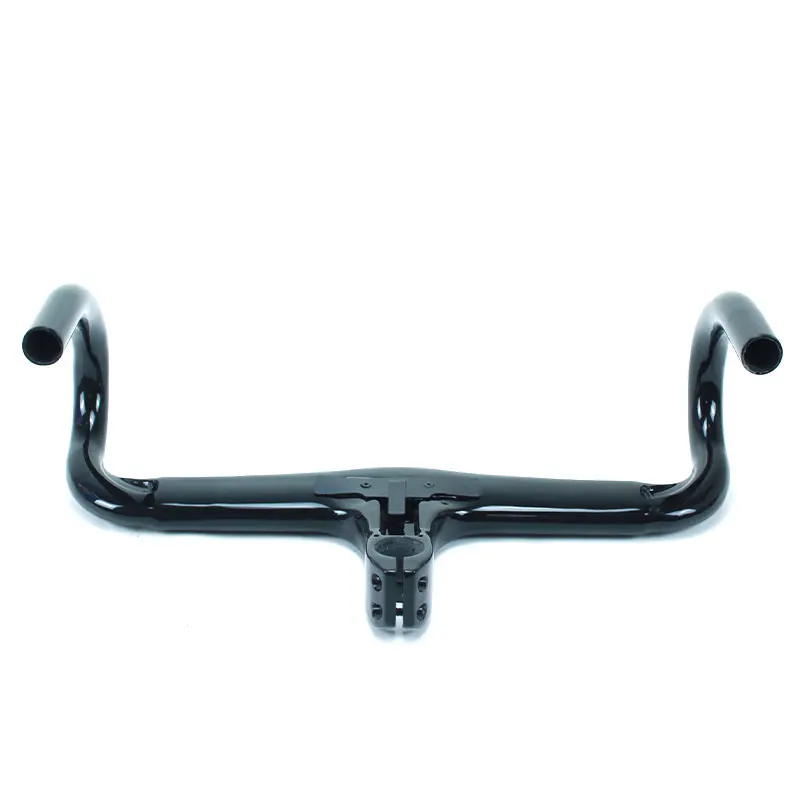 Hot Sale Carbon Gravel Handlebars Fiber T700 Bicycle Handlebar Integrated Carbon All Internal Cable Carbon Handlebars Road Bike 1