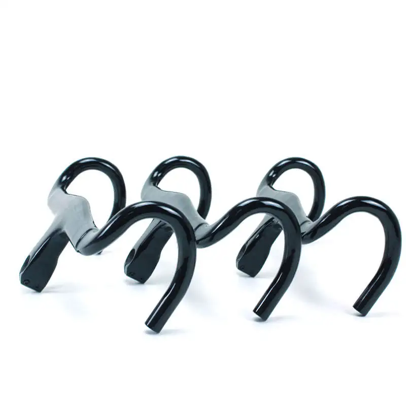 Carbon fiber road bike handlebar with integrated internal cable routing | ultra-lightweight T700 Toray 700C curve handlebar 3