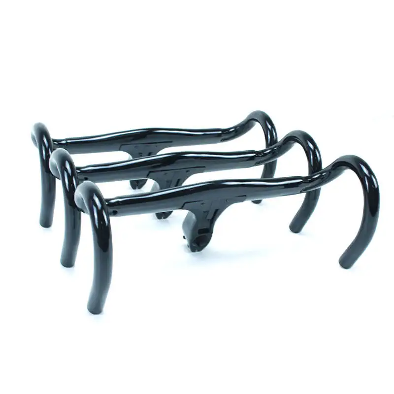 Carbon fiber road bike handlebar with integrated internal cable routing | ultra-lightweight T700 Toray 700C curve handlebar 2