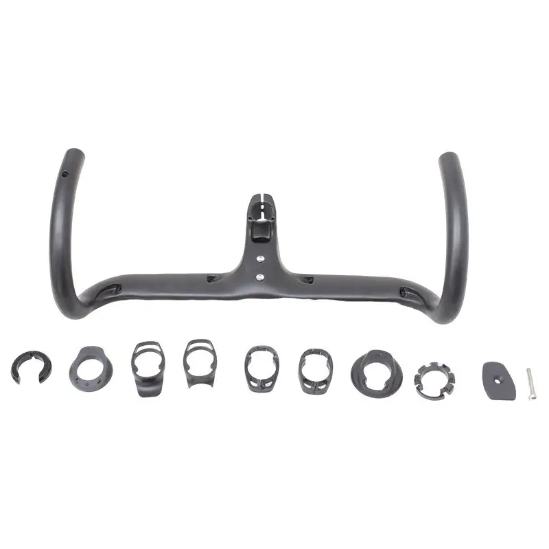T700 Carbon Road Gravel Handlebar - Internal Cable Integrated - OEM ODM 2024 2