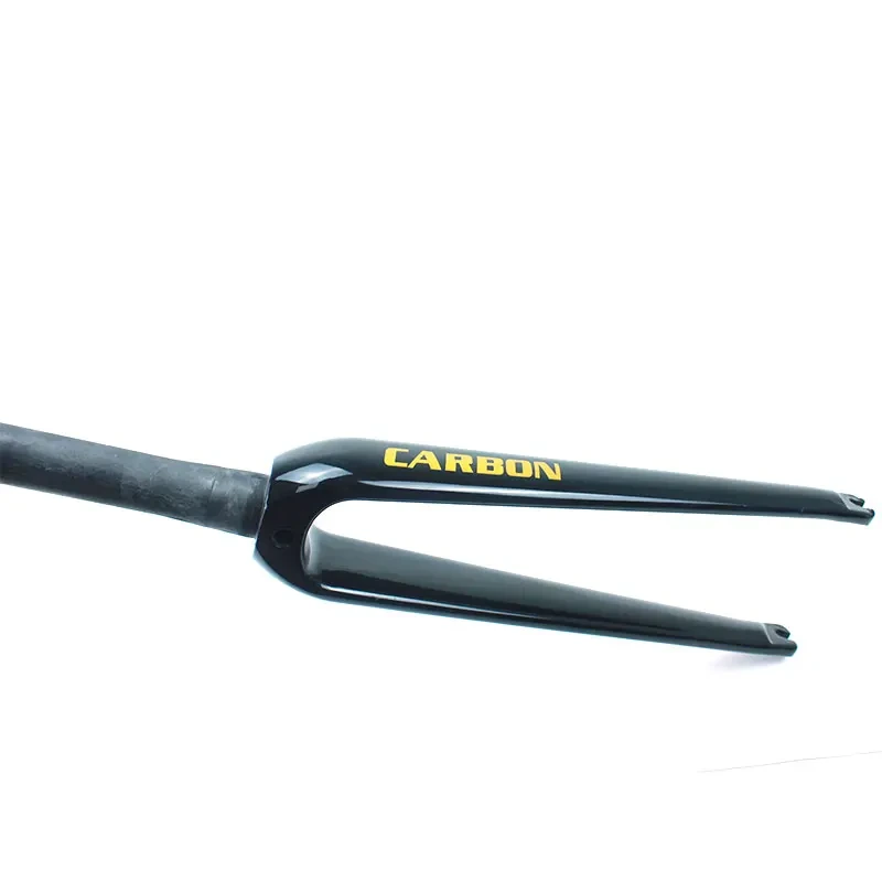 Горячая продажа Carbon T700, дисковая вилка для велокросса, полная Toray 700c 25c, передняя вилка из углеродного гравия 1