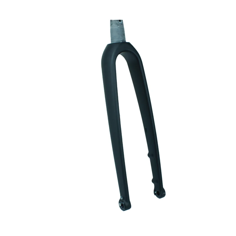 Offre spéciale frein à disque câble interne mat à travers l'essieu fourche en carbone vélo de route 700c disque 700c fourche vélo fourche avant 3