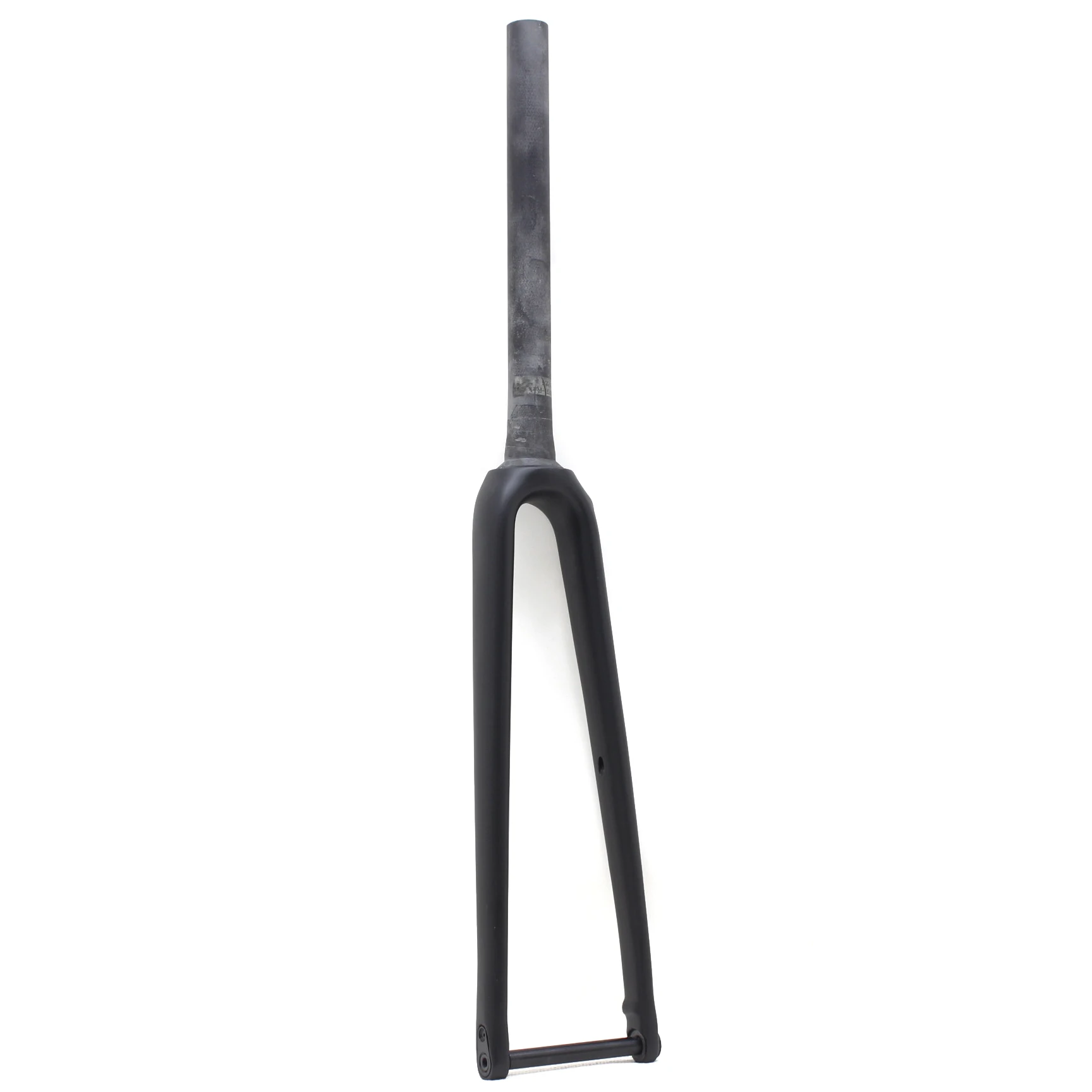 Fourche de vélo en carbone 700c, frein à disque Super léger, pièces de fourche à travers l'axe, câble interne, fourche mate pour vélo de route, nouvelle mode 2