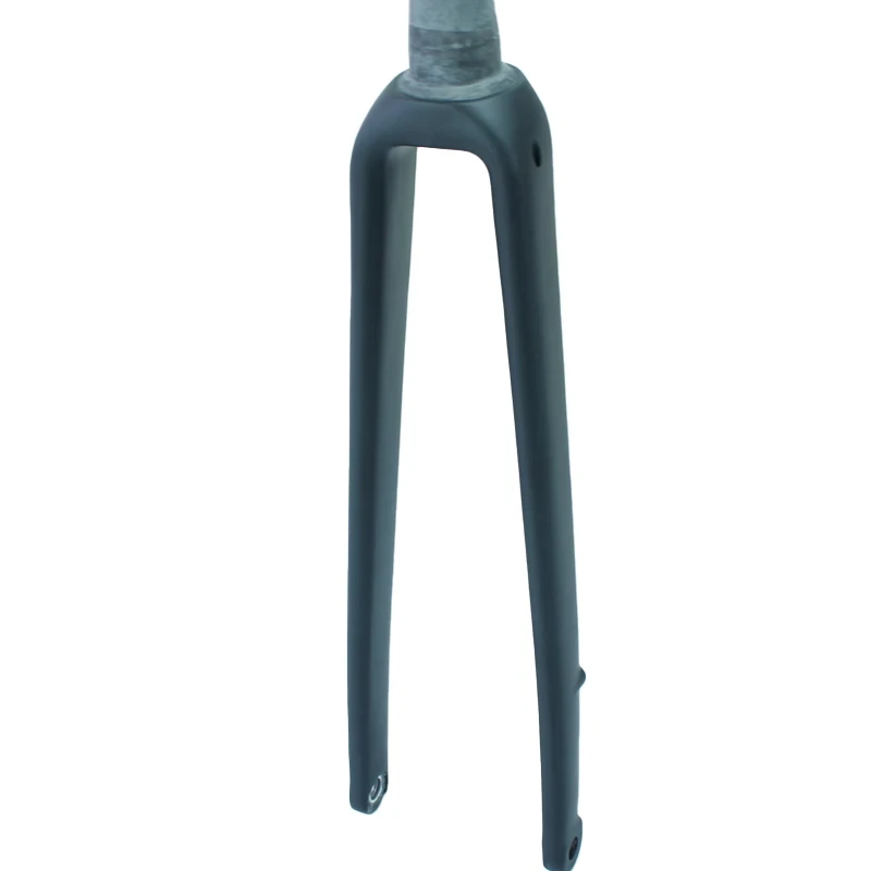 Garfo de freio a disco de carbono t700 para bicicleta de estrada, fabricação profissional, cabo interno fosco, disco de bicicleta de estrada 700c 1