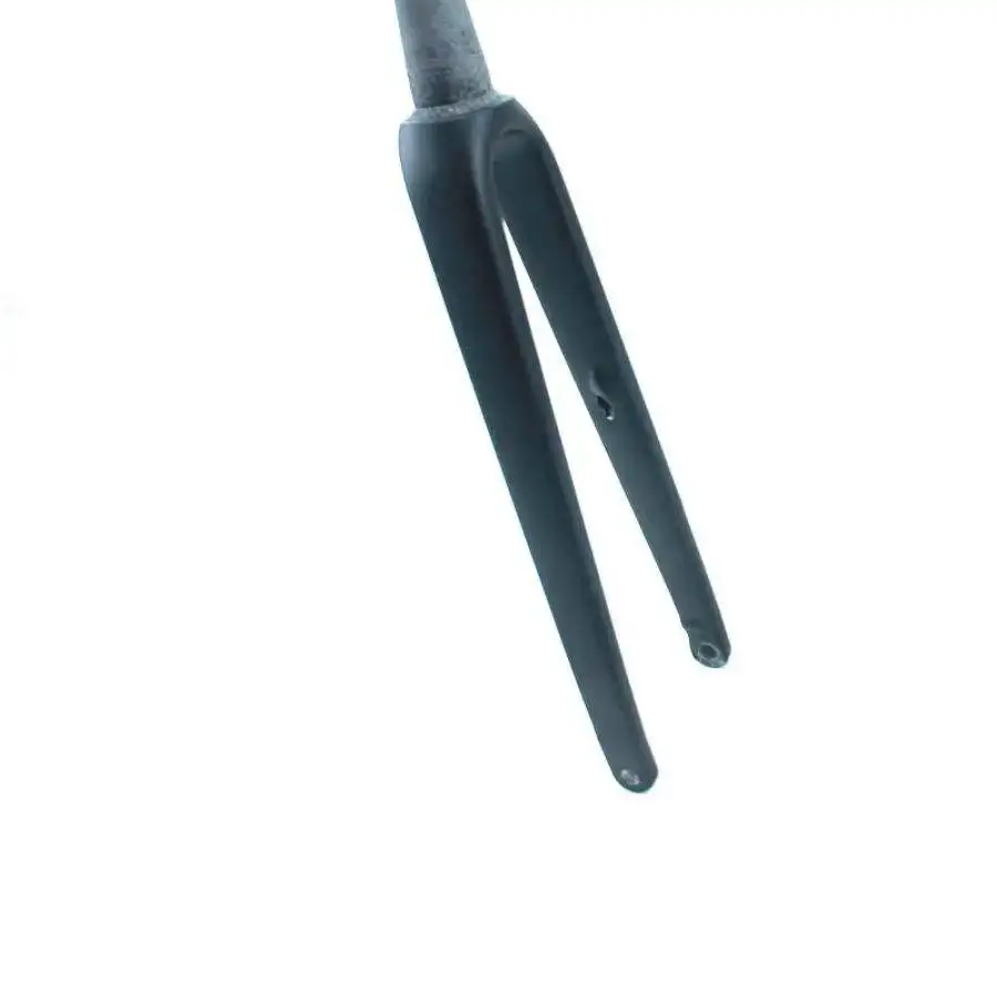 Novo design cabo interno de freio a disco para bicicleta de estrada 700c garfo de carbono t700 através do eixo garfo para bicicleta 5