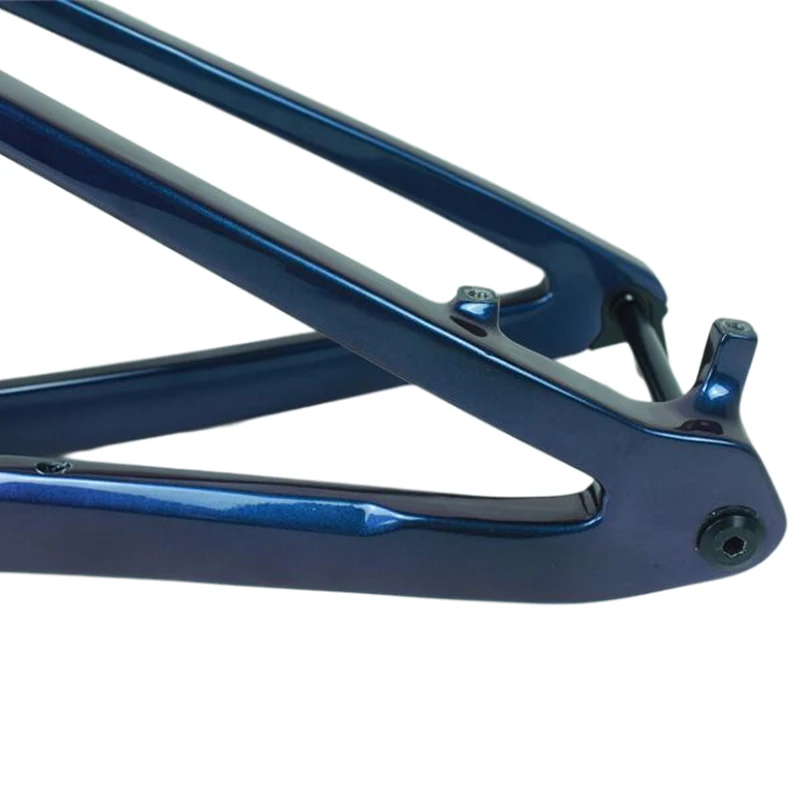 Nuove idee di prodotto Modello con perno passante Telaio per bici Xc a sospensione completa Cavo interno Parti di biciclette Telaio opaco per bici in fibra di carbonio T800 5