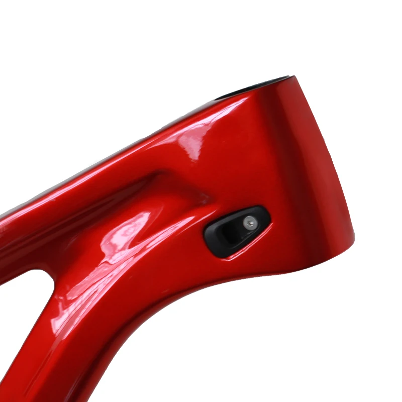 Telaio per bici in carbonio T800 con logo personalizzato di alta qualità Telaio per bici a sospensione completa in fibra di carbonio per la realizzazione di bici sportive 5