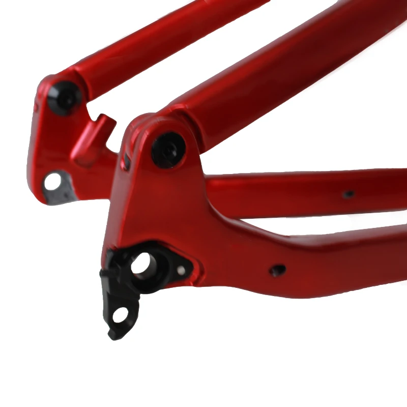 Telaio per bici in carbonio T800 con logo personalizzato di alta qualità Telaio per bici a sospensione completa in fibra di carbonio per la realizzazione di bici sportive 7