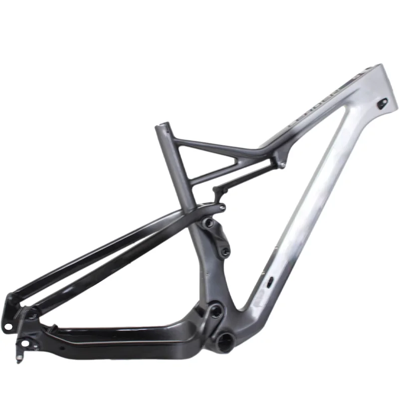 Venda Quente Cabo interno de carbono t800 quadro fosco suspensão de carbono cabo interno disco-freio suspensão completa quadro de bicicleta enduro 3