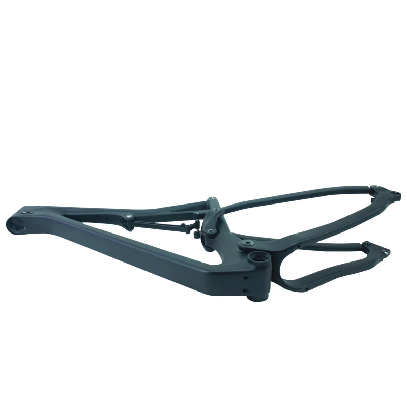 Hot sale promotion T800 carbon fiber mountain bike frame 29 inch full suspension MTB frame ultra lightweight competition grade bicycle frame 1