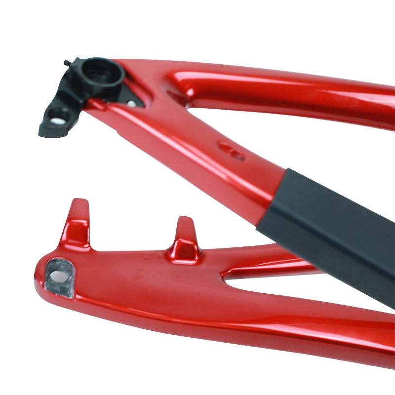 Nuovo design cavo interno sospensione completa bici da enduro telaio in carbonio perno passante modello carbonio T800 parti di biciclette telaio della bici 6