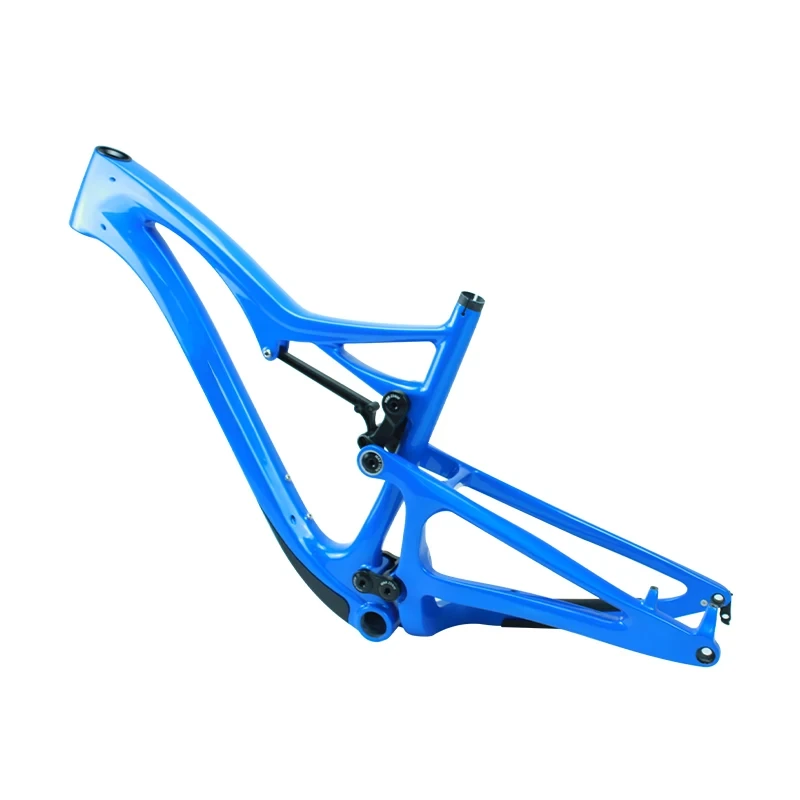 Neues Design Carbon MTB Rahmen 29er Vollfederung Scheibenbremse Internes Kabel MTB 29er Rahmen Carbon Federung 1