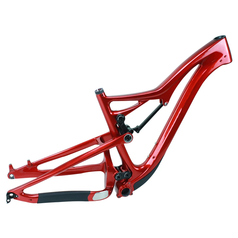 Mtb Frame Full Suspension Bicycle Frame Mountain Bike Carbon T800 29er Bicycle Full Suspension Frame 2