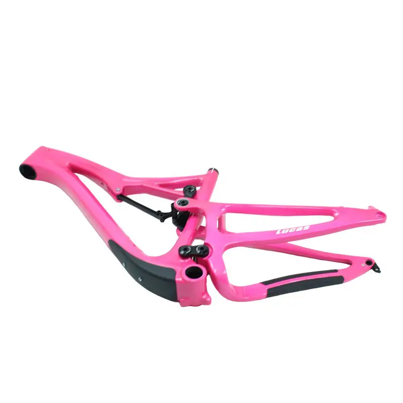 Ny carbonfiber cykel ramme Fuld ophæng MTB 29 tommer carbonfiber cykel ramme 4
