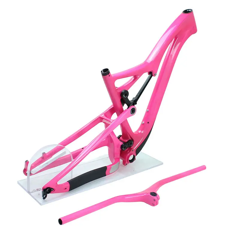 Ny carbonfiber cykel ramme Fuld ophæng MTB 29 tommer carbonfiber cykel ramme 2