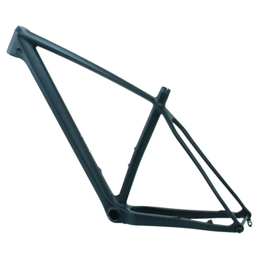 Fornitura di telai per mountain bike in fibra di carbonio T700 | Disponibili nelle misure 15/17/19/21 pollici | Passaggio cavi interno e design con perno passante | Componenti per telai di biciclette all'ingrosso 1