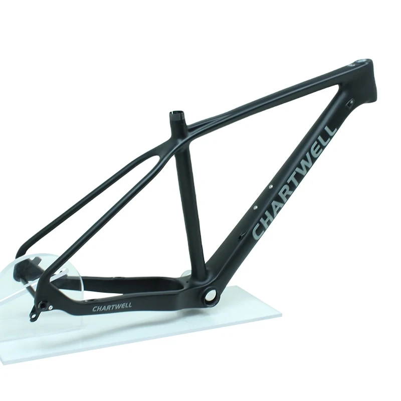 Quadro de bicicleta de montanha de carbono interno T700 Mtb com freio a disco personalizado 14 -19,5 quadro de fibra de carbono 1