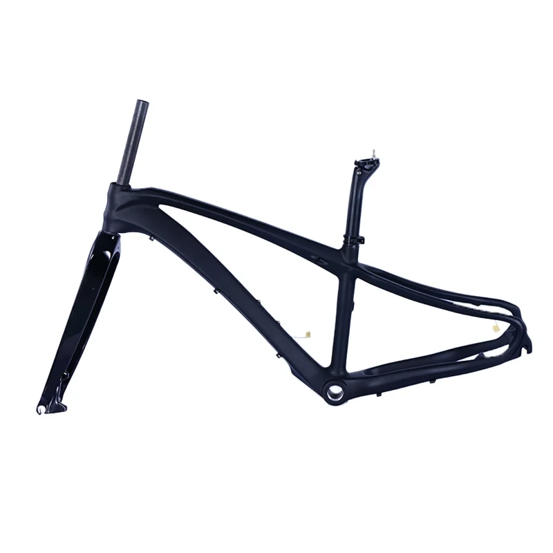 Atacado 13.5 15.5 17.5 Polegada através do eixo modelo mountain bike quadro peças de bicicleta cabo interno carbono t700 quadro da bicicleta 1