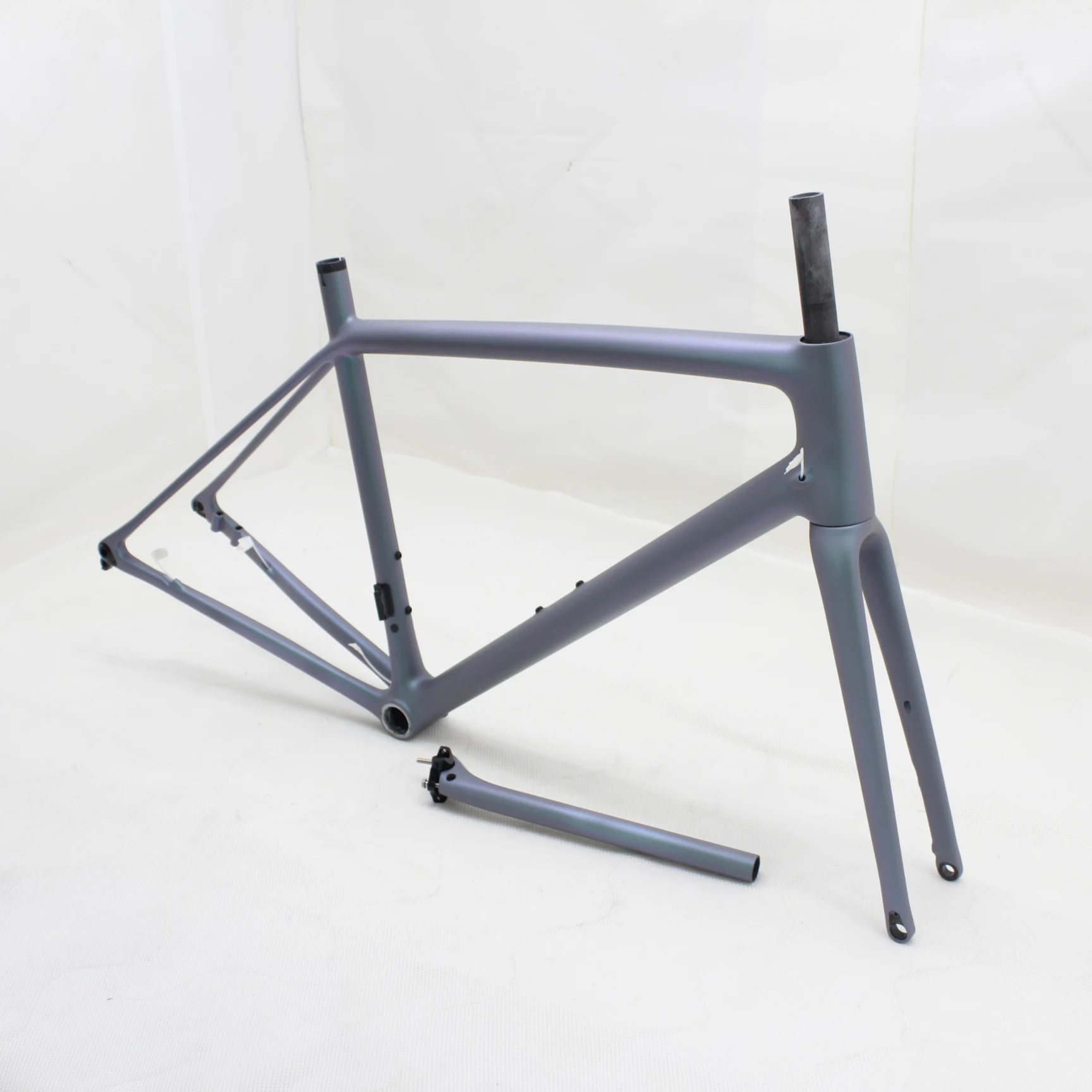 Quadro chinês super leve de fibra de carbono 700c quadro de bicicleta de fibra de carbono quadro de bicicleta de estrada 6