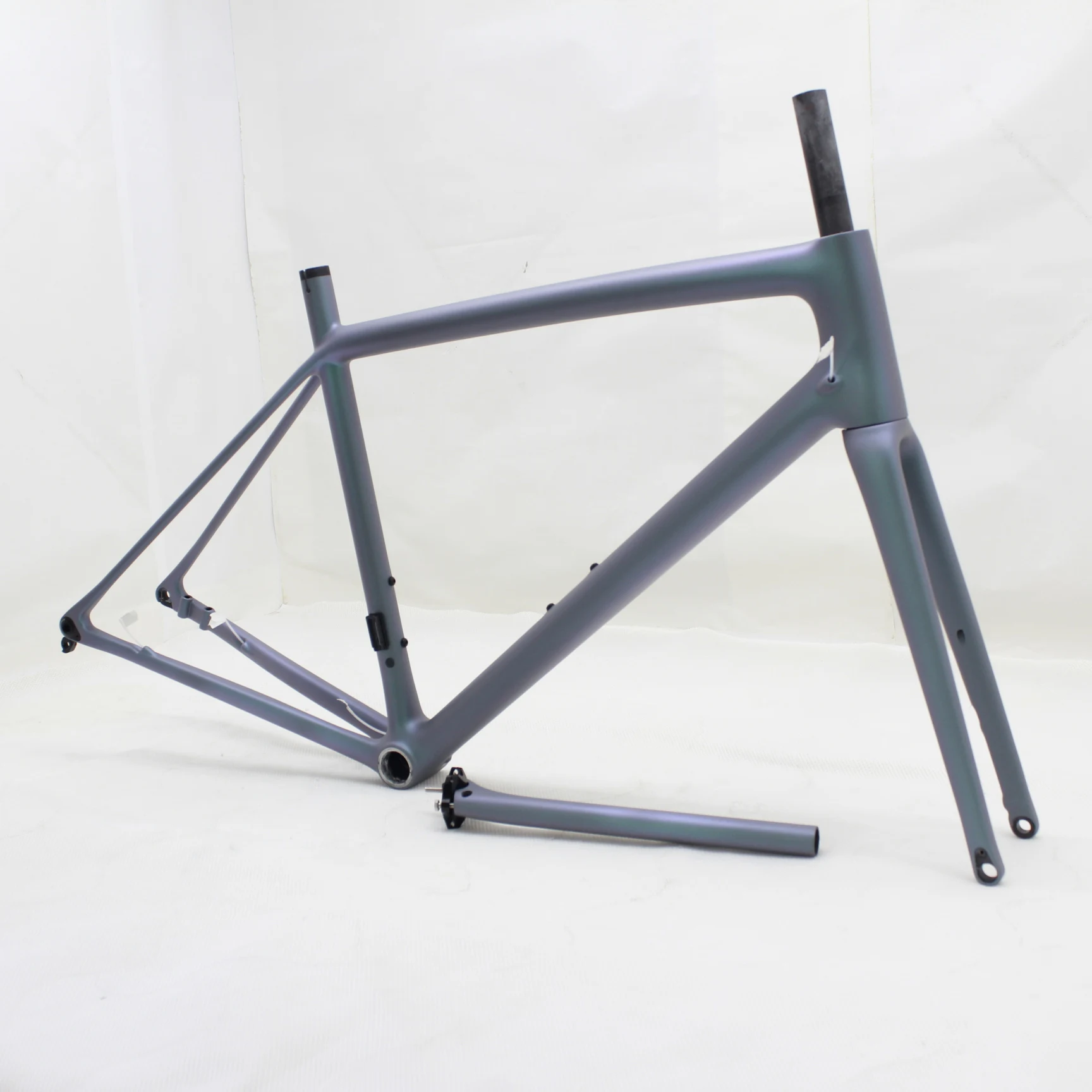 Quadro chinês super leve de fibra de carbono 700c quadro de bicicleta de fibra de carbono quadro de bicicleta de estrada 5