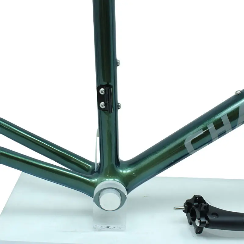 道路自転車カーボンファイバー T700 フレームマットスルーアクスルディスクブレーキカーボンバイクフレーム Bsa ボトムブラケット付き 3