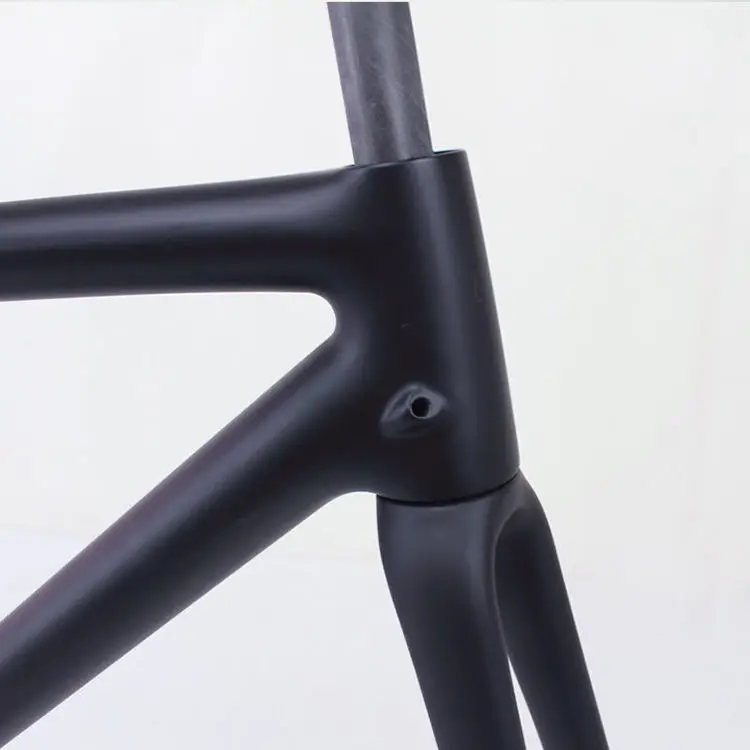 カーボンファイバーロードバイクフレーム 700c ブラック Ud 自転車カーボンフレーム超軽量サイクリングレーシングロード自転車フレームセット 3